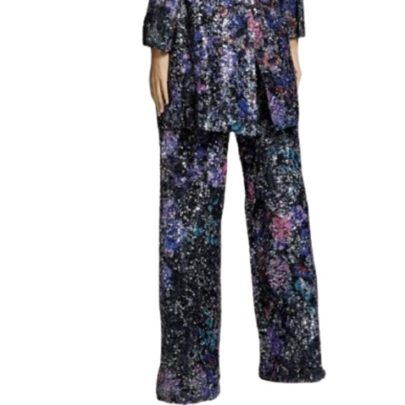 NWT Jovani 25750 Sequined Formal Pantsuits Multi Size 12 - Picture 4 of 6